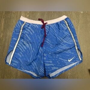 NWOT NIKE BLUE AND PURPLE RUNNING SHORTS - Size Small SKU:553